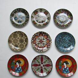 Plates Japanese Creative Hand-painted Ceramic Plate El Dining Homefood Home Dessert Decoration Breakfast