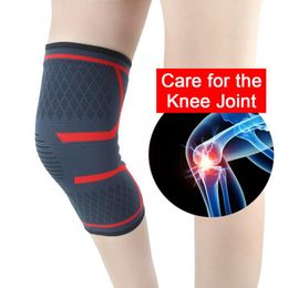 Knee Pads Elbow & 1PCS Anti-pulled Pad Professional Cycling Basketball Fitness Running Breathable Protector Sport Protective Gear