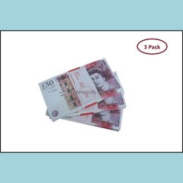 Novelty Games Movie Money Toys Uk Pounds Gbp British 50 Commemorative Prop Toy For Kids Christmas Gifts Or Video Film Drop Delivery G Dhbld5MXWBXW5