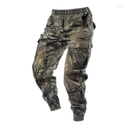 Men's Pants IN Men 2023 Outdoor Camouflage Tactical Military Mens Hip Hop Streetwear Jogger Fashion Multi Pockets Trousers