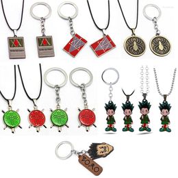 Keychains Game Jewelry X Keychain GON FREECSS License Pendant Key Ring Holder For Women Men Christmas Gifts