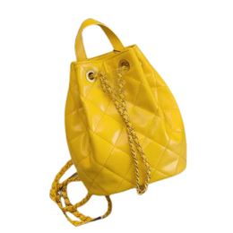 C521 Designer Quality Bags Shoulder Handbag Women Leather Crossbody Classic Fragrant Wind Drawstring Small Bucket Bag for Both Shoulders Large Capacity