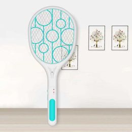 Pest Control 2-in-1Electric Fly Swatter Rechargeable Mosquito Bug Killing Lamp 0129