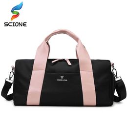 Outdoor Bags Training Gym Bags Large Capacity Sport With Shoe Storage Fitness Waterproof Travel Duffel Outdoor Carry On Garment Bag XA189Y T230129