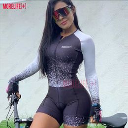 Sets MLC Tight Stretch Bicycle Cycling Team Overall Jumpsuit Jersey Suit Women's Outdoor Sportswear Discount Promotion Z230130