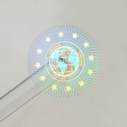 Adhesive Stickers Original Holographic Tamper Proof Security LabelVoid Transparent Warranty Sticker Customized 20x20mm 2000pcs 230130
