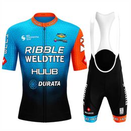 Cycling Jersey Sets HUUB Cycling jersey Sets 2023 Men's Cycling Clothing Summer Short Sleeve MTB Bike Suit Bicycle Bike Clothes Ropa Ciclismo P230519 good good