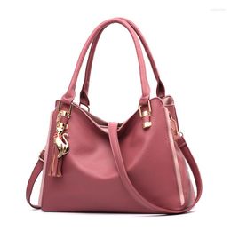 Evening Bags Women's Bag Sweet Ladies Messenger Shoulder Euro Wild Luxury Design Big Capacity Temperament For Women Solid Color