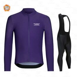 Jersey Sets 2022 New pns Men's Winter Warm Fleece Suit MTB Mountain Bike Cycling Clothing Ropa Ciclismo Hombre Z230130