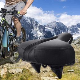 s Mountain Soft Thickened Sponge Comfortable Shock Absorption Seat Electric Bike Saddle Bicycle Accessories 0130