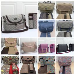 2023 Diaper Bags Mummy Baby Backpack With Folding Changing Station Portable Mommy Bag Stroller Straps For Travel Mummy Maternity Nursing Handbag Diapers Leather