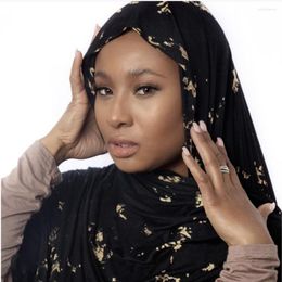 Schals schwarzer viskose Handfärbemische Quasten weiche Baumwollschal Lady Wickeln islamische Bandana Muslim Hijab Long Schuffler 10 PCs/Los
