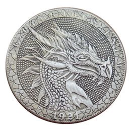 Hobo Coins USA Morgan Dollar Dragon Hand Carved Copy Coins Metal Crafts Special Gifts #0114