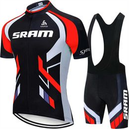 Sets 2023 Summer Short Sleeves Mountain Clothes Breathable Cycling Clothing MTB Ropa Ciclismo Bike Jersey Set Z230130