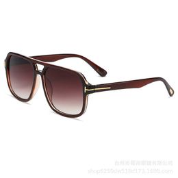 Sunglasses New T-shaped gradual change sunglasses for women with advanced sense of ins Tiktok Same style Personalised sunglasses T2201295