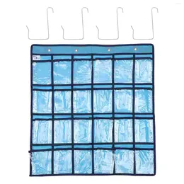 Storage Bags Pocket Organiser Hanging Cell Holder Phonesstorage Chart Calculator Pockets Classroom Wall Multipledoor Toiletryschoolnumbered