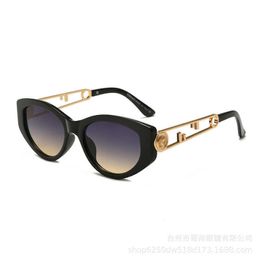 Sunglasses New Fanjia Metal Hollow out Fashion Men's Sunglasses Women's Advanced Tiktok Fashion Sunglasses T2201293