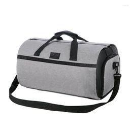 Duffel Bags Carry-on Garment Bag Large Suit Travel Weekend Flight With Shoe Pouch For Men Women
