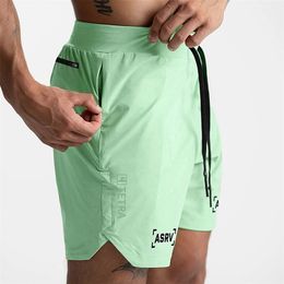 Men's Shorts Gym Quickdrying Training Men Sports Casual Clothing Fitness Workout Running Grid Compression Athletics 230130