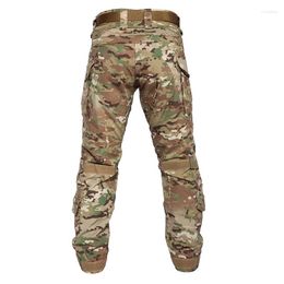 Men's Pants Outdoor Multi-pocket Hunting Paintball Joggers Men Camouflage Tactical G3 Mens With Knee Pads Combat Trousers Male