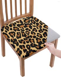 Chair Covers Sexy Leopard Fashion Elasticity Cover Office Computer Seat Protector Case Home Kitchen Dining Room Slipcovers