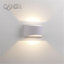 Wall Lamp Led Aluminium Outdoor Waterproof Up Down Light For Home Stair Bedroom Bedside Bathroom Corridor Lighting