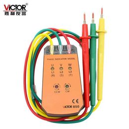 VICTOR VC850 VC850A Three-Phase AC Sequence Instrument Detector Table Checker Metre LED plus Buzzer.