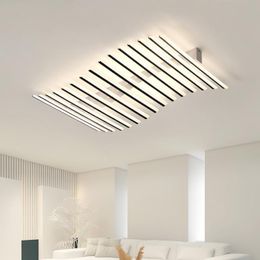 Ceiling Lights Modern Led Chandelier Lighting For Living Room Bedroom Kitchen Home Decoration Black Lamp With Remote Control DimmingCeiling
