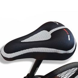 s Liquid Sil Soft Bicycle Gel Cycling Mat Comfortable Cushion Pad Saddle Bike Seat Cover 2023 0130