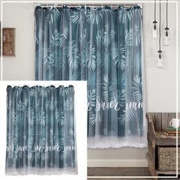 Curtain Solid Curtains Colour Shower Solar Snap On Liner Smart Sheer Insulating Small