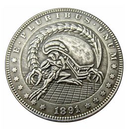 Hobo Coins USA Morgan Dollar Skull Zombie Skeleton Hand Carved Copy Coins Metal Crafts Special Gifts #0088