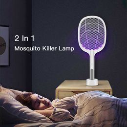 Pest Control New 2 In 1 Lithium Battery Household Mosquito Killer Lamp USB Rechargeable for High Quality Sleep Tool 0129