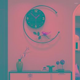 Wall Clocks Light Luxury Modern Decoration Domestic Fashion Clock Living Room Trending Creative Simple Hanging