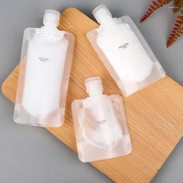 Storage Bottles Travel Cosmetic Lotion Bag Pouch Refillable Squeeze For Shampoo Shower