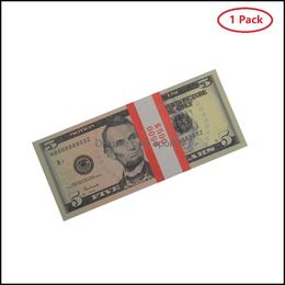 Other Event Party Supplies Prop Money Banknote 100 Dollars Toy Currency Copy Fake Euros Children Gift 50 Dollar Ticket Drop Delive DhqnwHFRF