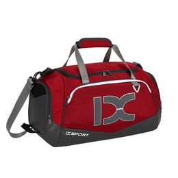 Outdoor Bags 2020 New 40L Dry Wet Gym Bag For Fitness Travel Shoulder Bag Handbag Waterproof Sports Shoes Women Men Sac De Sport Training Tas T230129