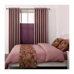 Curtain Dark Purple Cellar Horizontal Electric Curtains