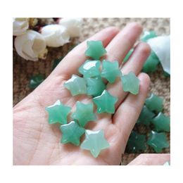 Loose Gemstones Green Aventurine Natural 50Pcs Star Shape 6.5X6.5Mm Beads For Jewellery Diy Making Earrings Necklace Bracelet C3 Drop D Dhzuo