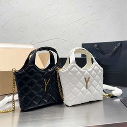NEW Classic Diamond Tote Bag Cross Body Bags Y Letter Designer Bags Leather Shopping Bags Lady Shoulder Designers Handbag Totes Woman Purse Wallets 230109