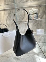 Black large capacity Tote bag Designer women handbag Luxury brand bag Crossbody bag One Shoulder bag Purse Leather leisure shopping bag