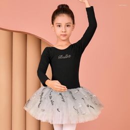 Stage Wear Fairy Ballet Tutu Leotard Costume Ballerina Clothes Sequins Dress Girls Dance Classical Costumes JL3641