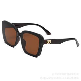 Sunglasses New double B decorative men's sunglasses Advanced sense ins Tiktok Same style personalized sunglasses T2201292