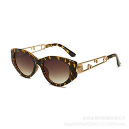 Sunglasses New Fanjia Metal Hollow out Fashion Men's Sunglasses Women's Advanced Tiktok Fashion Sunglasses T220129