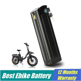 Fold ebike battery 48v 21Ah silverfish lithium ion battery pack 48v 15ah 18ah 20ah 25ah 52v batteries silver fish li-ion bottom discharge e-bike battery