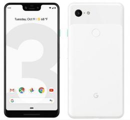 Original Google Pixel 3 XL 4G LTE Cell Phone 4GB RAM 64GB 128GB ROM Snapdragon 845 Octa Core Android 6.3" Full Screen 12.2MP NFC Fingerprint ID Smart Mobile Phone