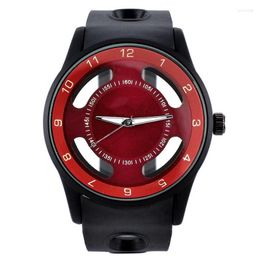 Wristwatches Wholesale Price Design Large Dial Men's And Women's Silicone Watch Sport Quartz