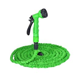Watering Equipments Irrigation System High Pressure Expandable Tool Garden Hose Car Washing Quick Connector Home Outdoor 7 Modes Adjustable