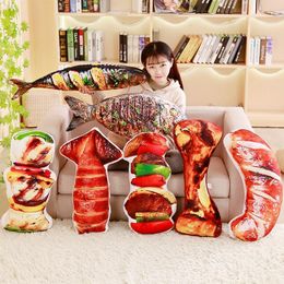 Pillow 6 Kinds Of Real Life Food Plush Funny Nap Creative Kids Toy Birthday Gift For Children High Quality