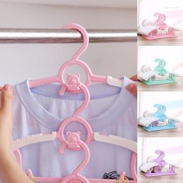 Hangers 10Pc Durable Baby Clothes Cute Cartoon Children's Kid Racks Plastic Hanger