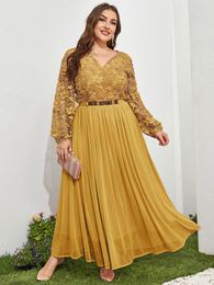 Plus size Dresses TOLEEN Size Women Maxi Dress Luxury Chic Elegant Long Sleeve Embroidery Turkish African Evening Party Wedding Clothing hrf 230130